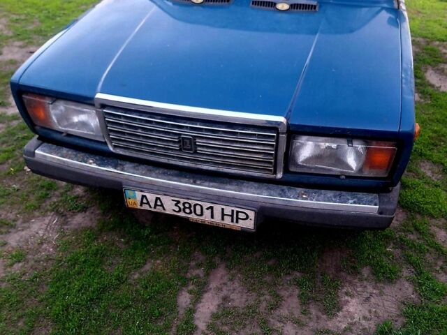 Синий ВАЗ 2107, объемом двигателя 1.6 л и пробегом 86 тыс. км за 1950 $, фото 1 на Automoto.ua