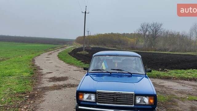 Синій ВАЗ 2107, об'ємом двигуна 1.6 л та пробігом 21 тис. км за 1654 $, фото 1 на Automoto.ua