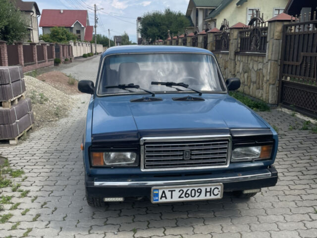 Синий ВАЗ 2107, объемом двигателя 1.5 л и пробегом 90 тыс. км за 1650 $, фото 1 на Automoto.ua