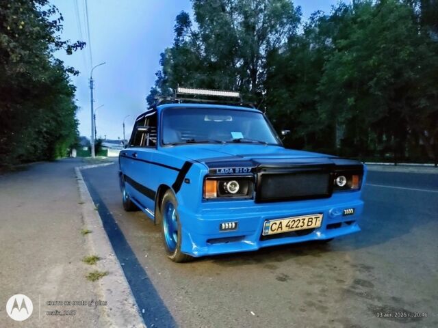 Синий ВАЗ 2107, объемом двигателя 1.5 л и пробегом 125 тыс. км за 2500 $, фото 1 на Automoto.ua