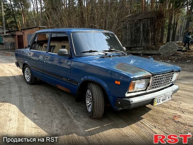 Синий ВАЗ 2107, объемом двигателя 1.5 л и пробегом 121 тыс. км за 1250 $, фото 1 на Automoto.ua