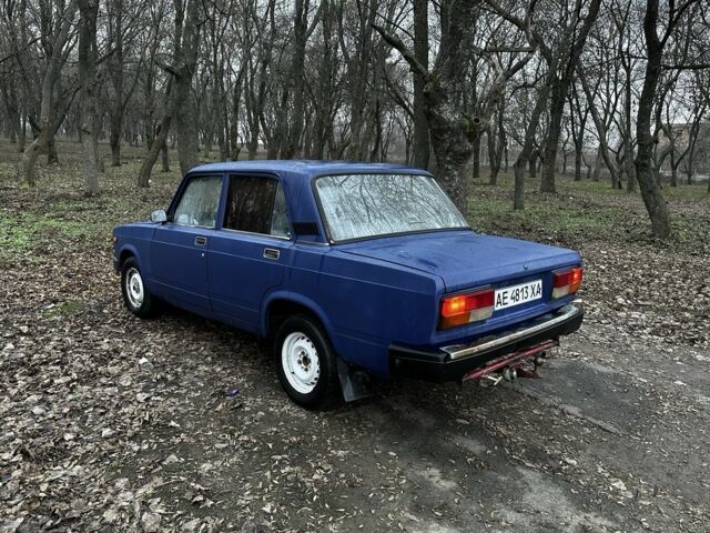 Синий ВАЗ 2107, объемом двигателя 1.5 л и пробегом 225 тыс. км за 712 $, фото 1 на Automoto.ua