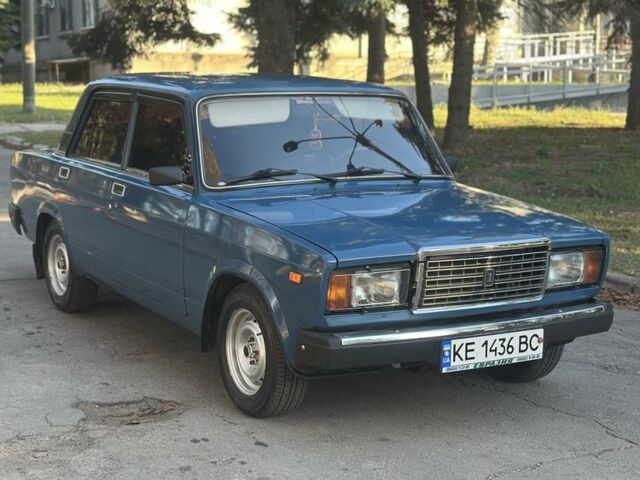 Синий ВАЗ 2107, объемом двигателя 1.5 л и пробегом 55 тыс. км за 2405 $, фото 1 на Automoto.ua