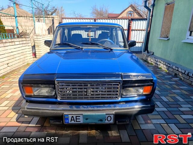Синий ВАЗ 2107, объемом двигателя 1.5 л и пробегом 152 тыс. км за 2999 $, фото 1 на Automoto.ua