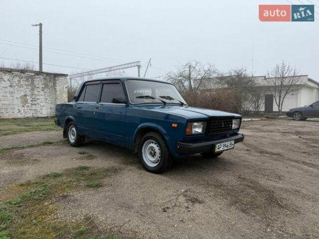 Синий ВАЗ 2107, объемом двигателя 1.5 л и пробегом 107 тыс. км за 1500 $, фото 1 на Automoto.ua