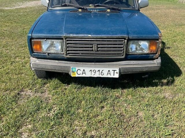 Синій ВАЗ 2107, об'ємом двигуна 1.6 л та пробігом 106 тис. км за 511 $, фото 1 на Automoto.ua