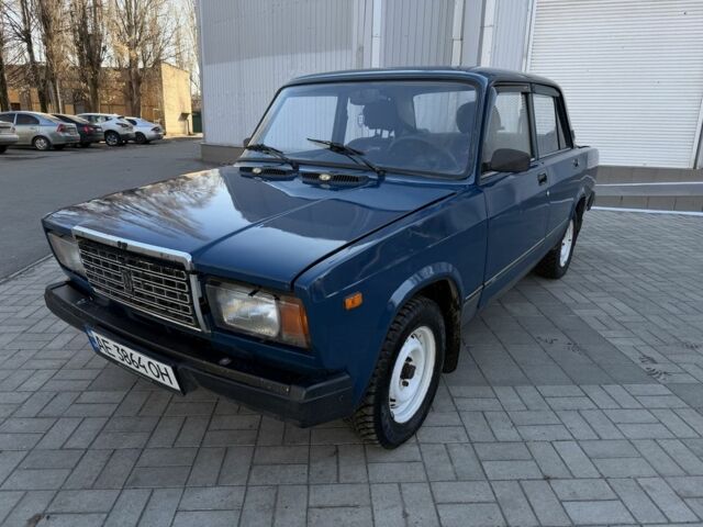 Синий ВАЗ 2107, объемом двигателя 1.45 л и пробегом 56 тыс. км за 1800 $, фото 1 на Automoto.ua