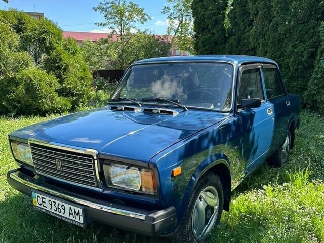Синій ВАЗ 2107, об'ємом двигуна 1.45 л та пробігом 90 тис. км за 2000 $, фото 1 на Automoto.ua