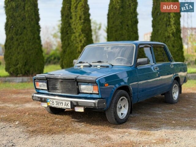 Синій ВАЗ 2107, об'ємом двигуна 1.7 л та пробігом 81 тис. км за 2500 $, фото 1 на Automoto.ua