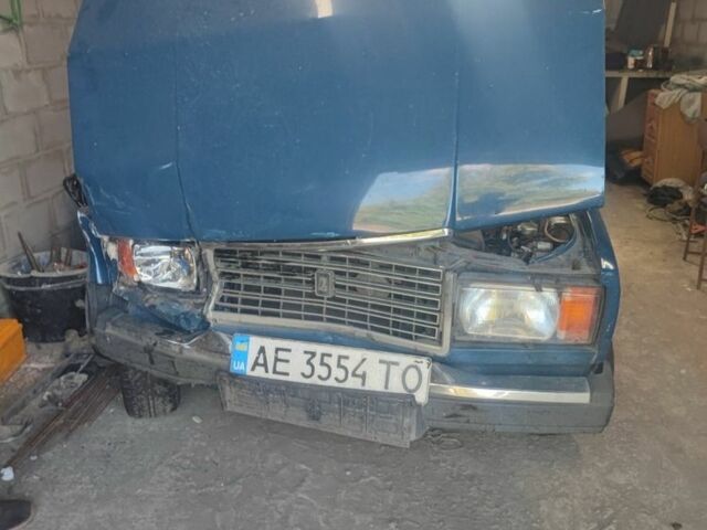 Синий ВАЗ 2107, объемом двигателя 1.5 л и пробегом 60 тыс. км за 831 $, фото 1 на Automoto.ua