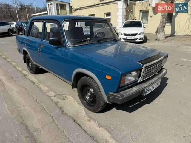 Синій ВАЗ 2107, об'ємом двигуна 1.6 л та пробігом 57 тис. км за 1900 $, фото 1 на Automoto.ua