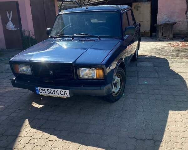 Синій ВАЗ 2107, об'ємом двигуна 1.5 л та пробігом 218 тис. км за 1400 $, фото 1 на Automoto.ua