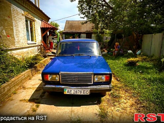 Синий ВАЗ 2107, объемом двигателя 1.5 л и пробегом 150 тыс. км за 360 $, фото 1 на Automoto.ua