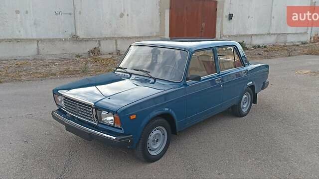 Синій ВАЗ 2107, об'ємом двигуна 1.6 л та пробігом 35 тис. км за 3650 $, фото 1 на Automoto.ua