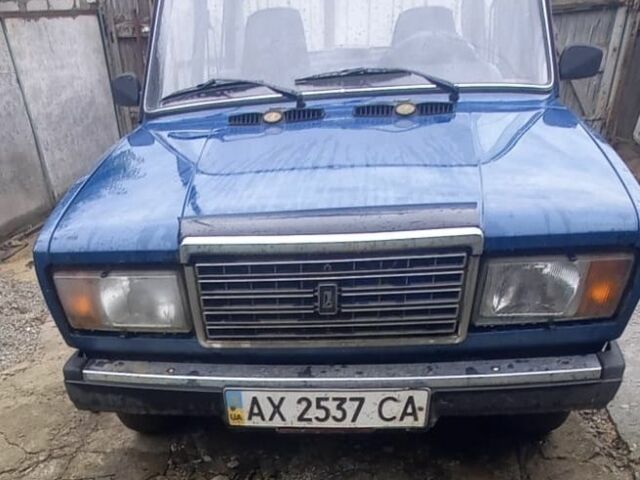 Синій ВАЗ 2107, об'ємом двигуна 1.6 л та пробігом 85 тис. км за 1799 $, фото 1 на Automoto.ua