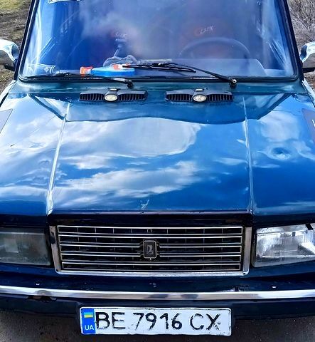 Синій ВАЗ 2107, об'ємом двигуна 1.5 л та пробігом 126 тис. км за 1000 $, фото 1 на Automoto.ua