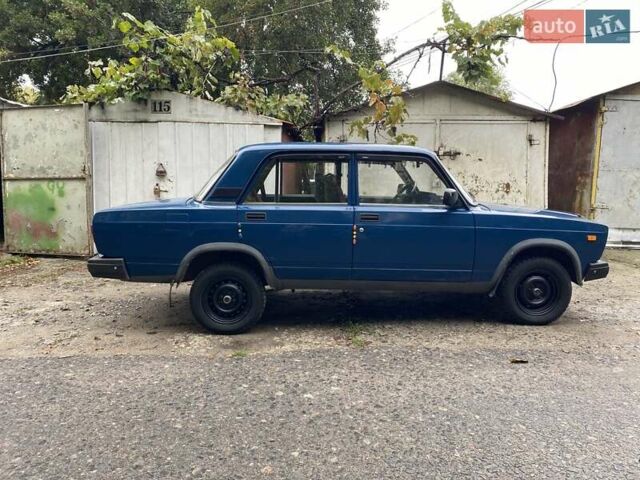 Синий ВАЗ 2107, объемом двигателя 1.6 л и пробегом 57 тыс. км за 2200 $, фото 1 на Automoto.ua