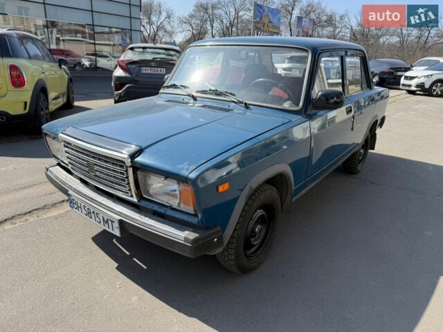 Синий ВАЗ 2107, объемом двигателя 1.6 л и пробегом 57 тыс. км за 1400 $, фото 1 на Automoto.ua