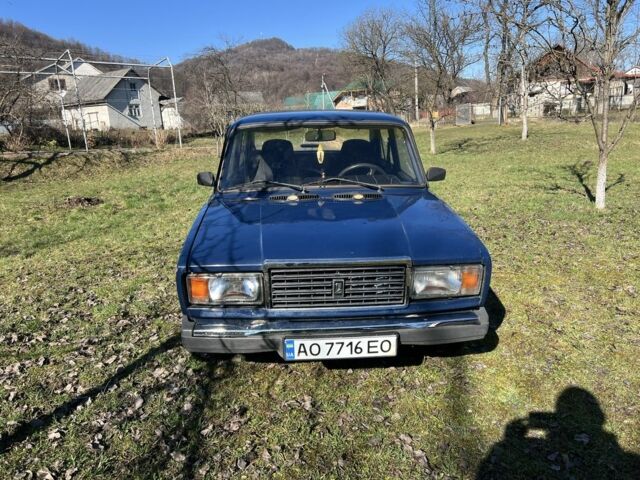 Синій ВАЗ 2107, об'ємом двигуна 1.6 л та пробігом 100 тис. км за 850 $, фото 1 на Automoto.ua