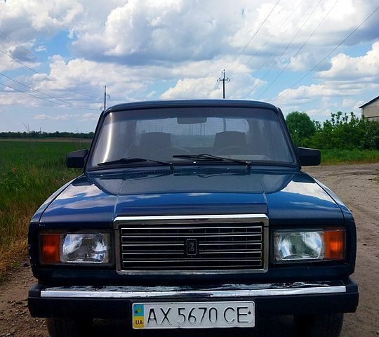 Синий ВАЗ 2107, объемом двигателя 1.6 л и пробегом 59 тыс. км за 1400 $, фото 1 на Automoto.ua