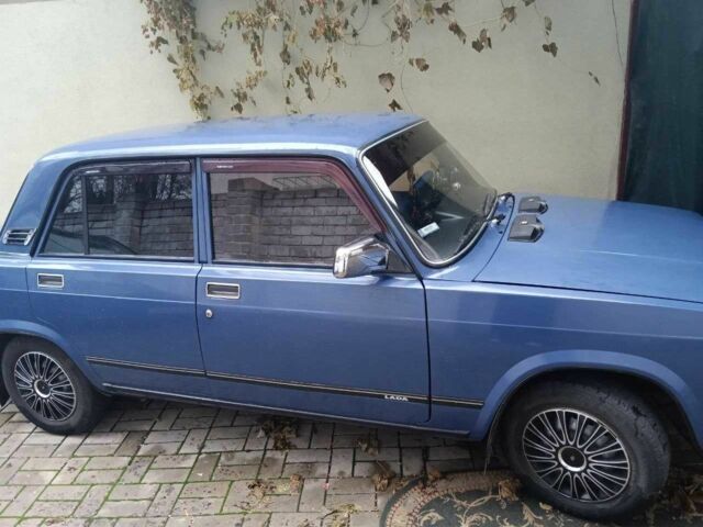 Синий ВАЗ 2107, объемом двигателя 1.5 л и пробегом 59 тыс. км за 2300 $, фото 1 на Automoto.ua