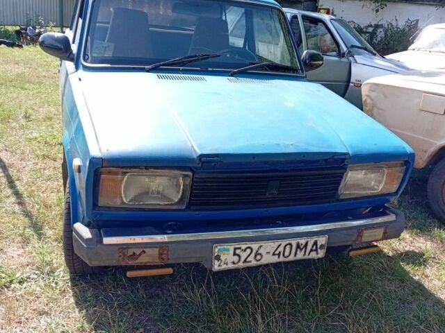 Синий ВАЗ 2107, объемом двигателя 0 л и пробегом 123 тыс. км за 15999 $, фото 1 на Automoto.ua
