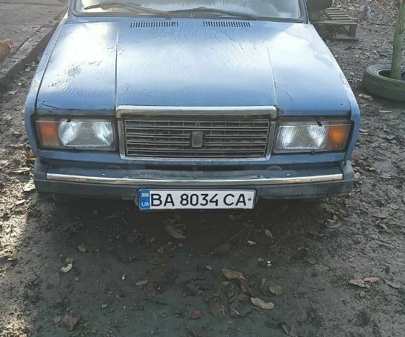 Синій ВАЗ 2107, об'ємом двигуна 1.6 л та пробігом 100 тис. км за 550 $, фото 1 на Automoto.ua