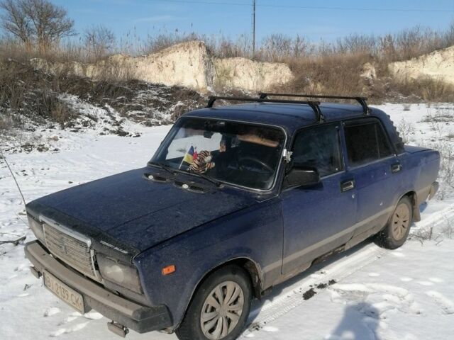 Синій ВАЗ 2107, об'ємом двигуна 1.5 л та пробігом 1000 тис. км за 696 $, фото 1 на Automoto.ua