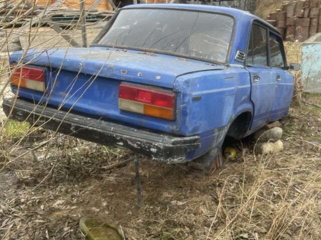 Синий ВАЗ 2107, объемом двигателя 1.3 л и пробегом 150 тыс. км за 150 $, фото 1 на Automoto.ua