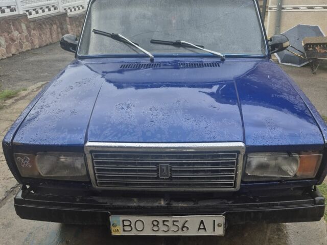 Синій ВАЗ 2107, об'ємом двигуна 1.5 л та пробігом 67 тис. км за 602 $, фото 1 на Automoto.ua
