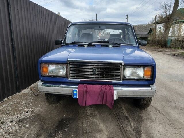 Синий ВАЗ 2107, объемом двигателя 1.5 л и пробегом 68 тыс. км за 715 $, фото 1 на Automoto.ua