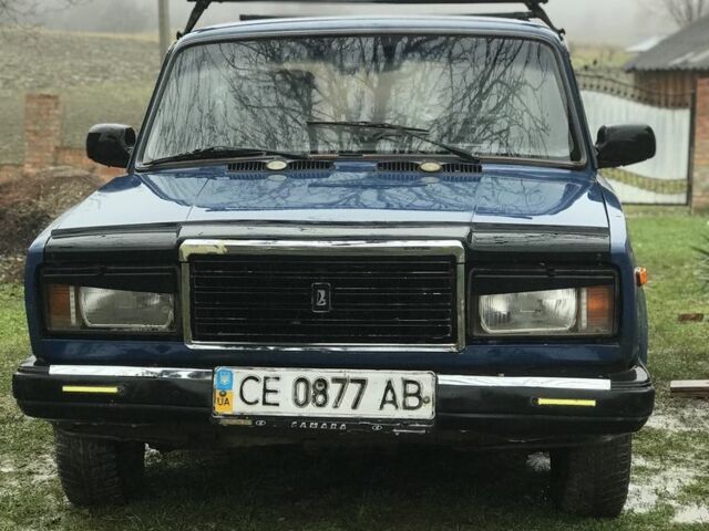 Синій ВАЗ 2107, об'ємом двигуна 0 л та пробігом 258 тис. км за 400 $, фото 1 на Automoto.ua
