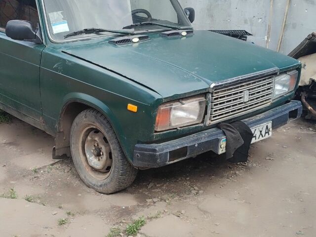 Зеленый ВАЗ 2107, объемом двигателя 0 л и пробегом 2 тыс. км за 499 $, фото 1 на Automoto.ua