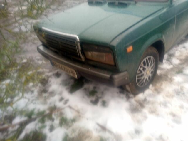 Зеленый ВАЗ 2107, объемом двигателя 0 л и пробегом 1000 тыс. км за 280 $, фото 1 на Automoto.ua