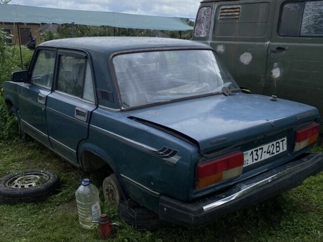 Зеленый ВАЗ 2107, объемом двигателя 1.5 л и пробегом 3 тыс. км за 359 $, фото 1 на Automoto.ua