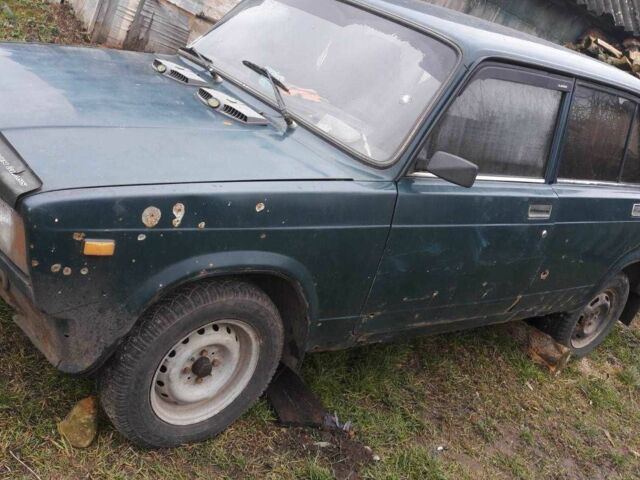 Зелений ВАЗ 2107, об'ємом двигуна 3 л та пробігом 1000 тис. км за 297 $, фото 1 на Automoto.ua