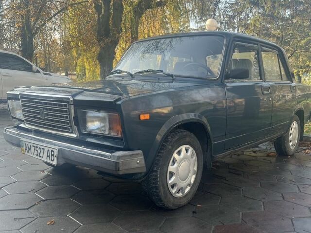 Зелений ВАЗ 2107, об'ємом двигуна 1.5 л та пробігом 1000 тис. км за 1550 $, фото 1 на Automoto.ua