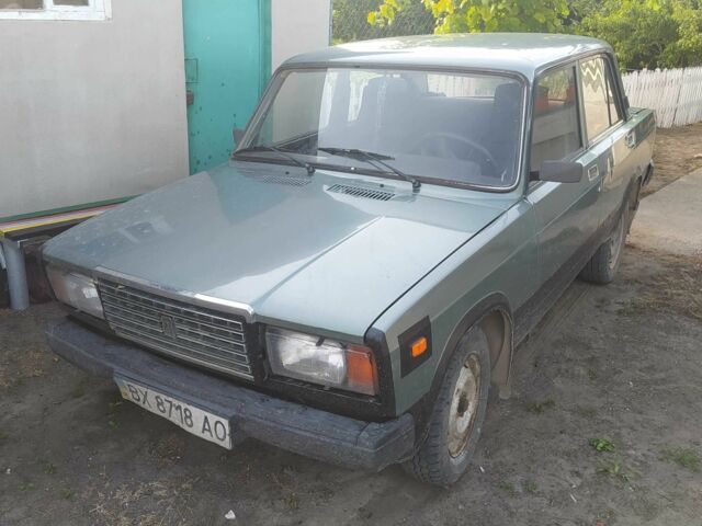 Зелений ВАЗ 2107, об'ємом двигуна 1.5 л та пробігом 639 тис. км за 854 $, фото 1 на Automoto.ua