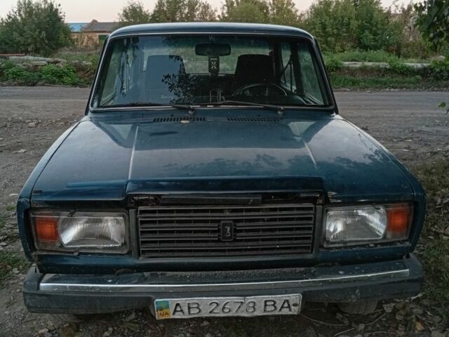 Зеленый ВАЗ 2107, объемом двигателя 0 л и пробегом 8 тыс. км за 364 $, фото 1 на Automoto.ua