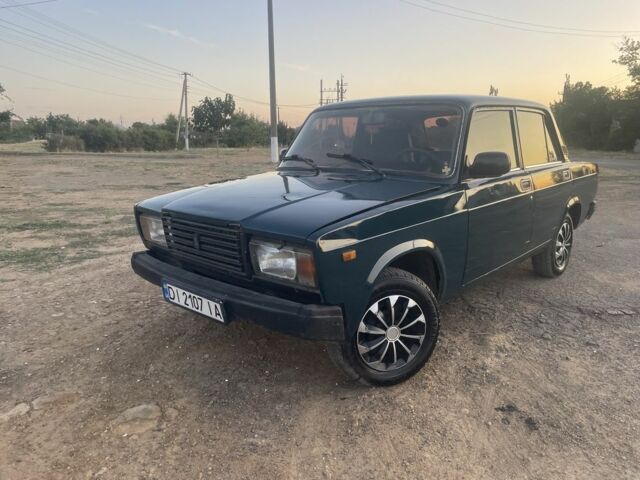 Зелений ВАЗ 2107, об'ємом двигуна 1.5 л та пробігом 60 тис. км за 950 $, фото 1 на Automoto.ua