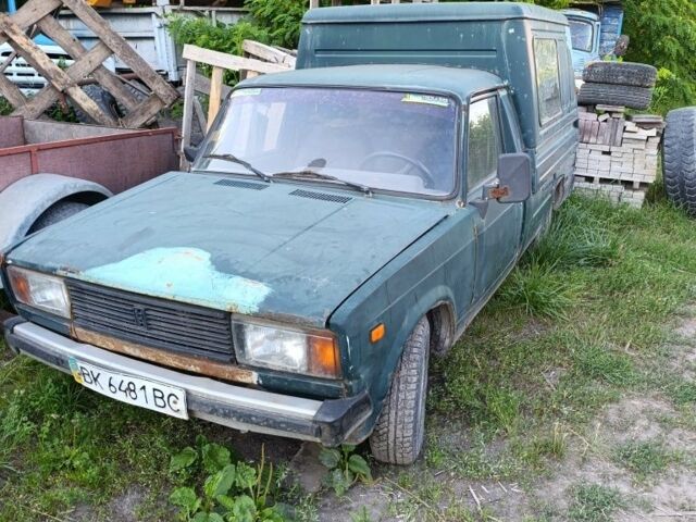 Зеленый ВАЗ 2107, объемом двигателя 1.6 л и пробегом 50 тыс. км за 559 $, фото 1 на Automoto.ua
