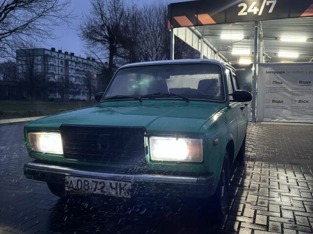 Зеленый ВАЗ 2107, объемом двигателя 1.5 л и пробегом 50 тыс. км за 710 $, фото 1 на Automoto.ua