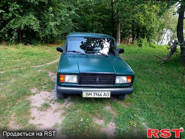 Зеленый ВАЗ 2107, объемом двигателя 1.5 л и пробегом 0 тыс. км за 850 $, фото 1 на Automoto.ua