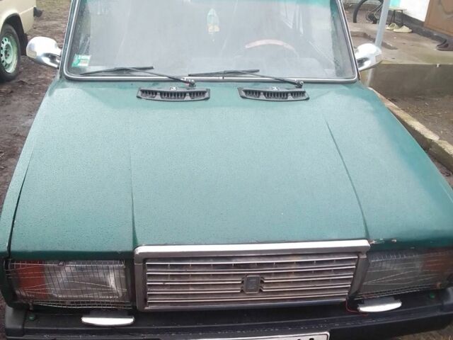 Зеленый ВАЗ 2107, объемом двигателя 1.5 л и пробегом 20 тыс. км за 378 $, фото 1 на Automoto.ua