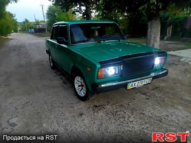 Зеленый ВАЗ 2107, объемом двигателя 1.5 л и пробегом 61 тыс. км за 899 $, фото 1 на Automoto.ua