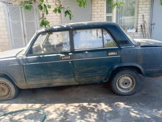 Зеленый ВАЗ 2107, объемом двигателя 0 л и пробегом 200 тыс. км за 350 $, фото 1 на Automoto.ua