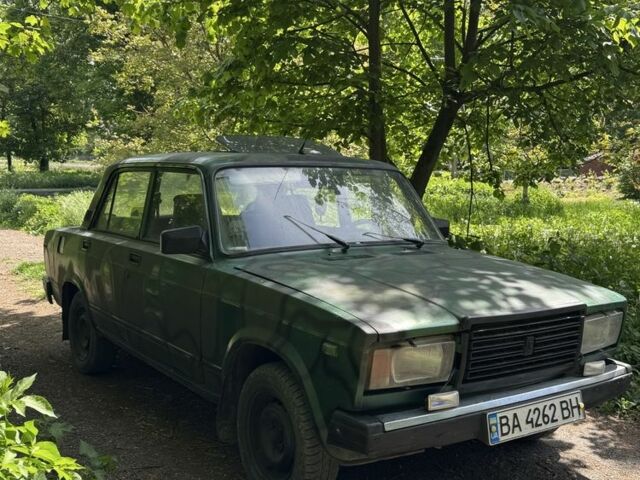 Зеленый ВАЗ 2107, объемом двигателя 1.5 л и пробегом 90 тыс. км за 499 $, фото 1 на Automoto.ua