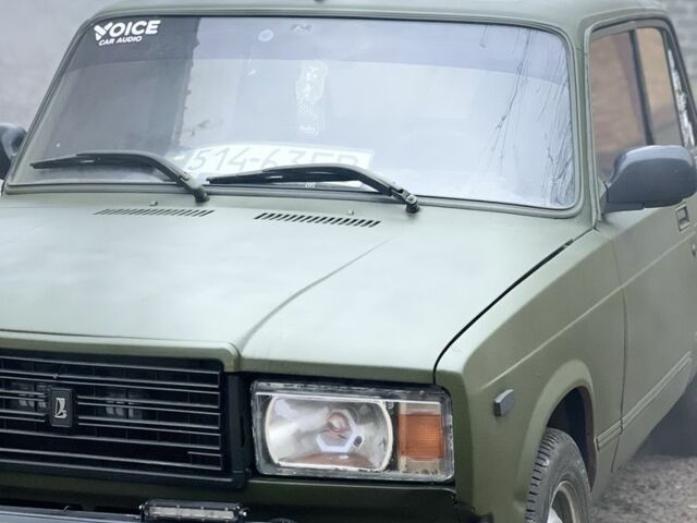 Зелений ВАЗ 2107, об'ємом двигуна 1.5 л та пробігом 130 тис. км за 946 $, фото 1 на Automoto.ua