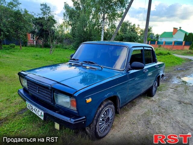 Зелений ВАЗ 2107, об'ємом двигуна 1.5 л та пробігом 200 тис. км за 750 $, фото 1 на Automoto.ua