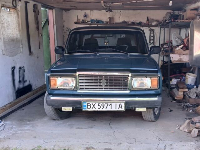 Зеленый ВАЗ 2107, объемом двигателя 1.6 л и пробегом 60 тыс. км за 1190 $, фото 1 на Automoto.ua